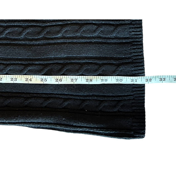 BCX Black Short Sleeve Sweater Dress Womens Size L - Picture 10 of 11